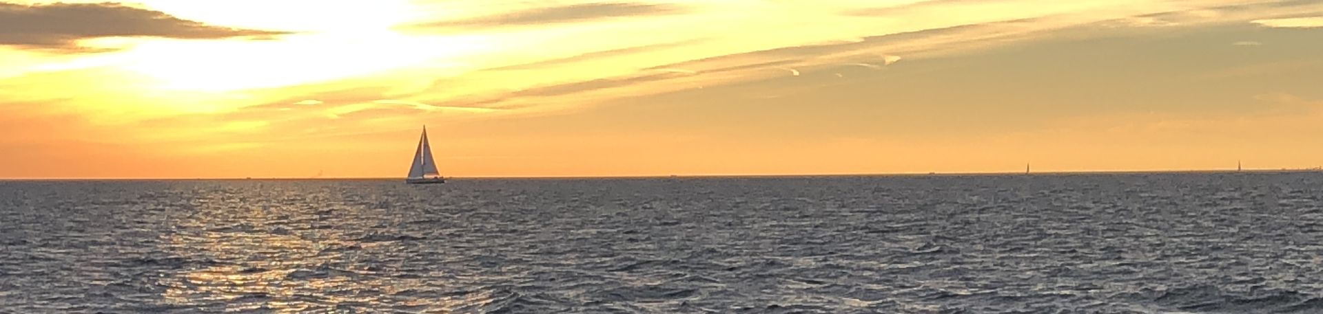 Segelboot auf dem Meer